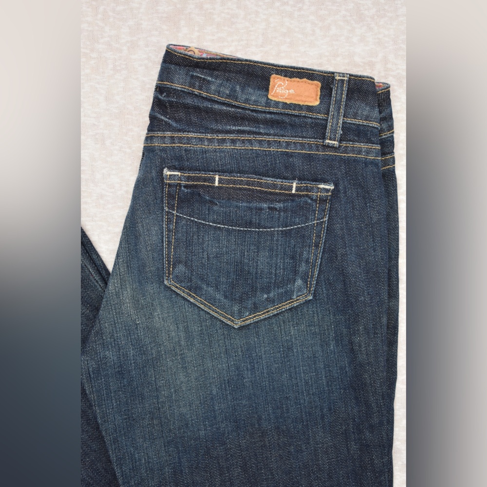 PAIGE Lou Lou Flare Leg Premium Denim Jeans